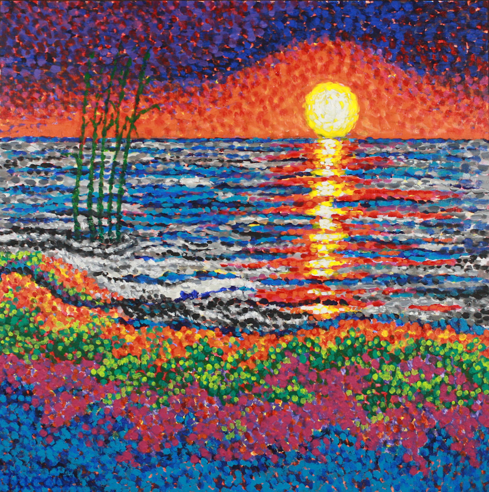 2201 Psychedelic Sunset Art | Andrea Tuccio Fine Art