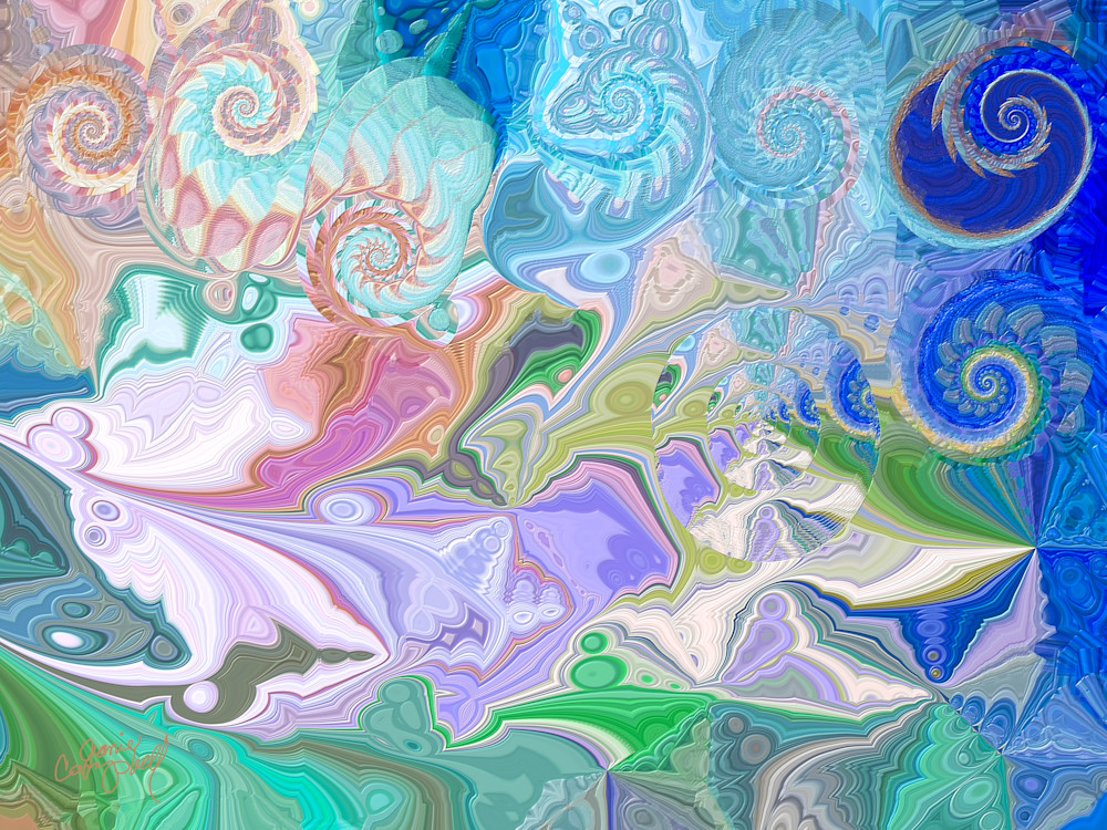 There Are Paths In The Sea  Art | Jeanie Campbell