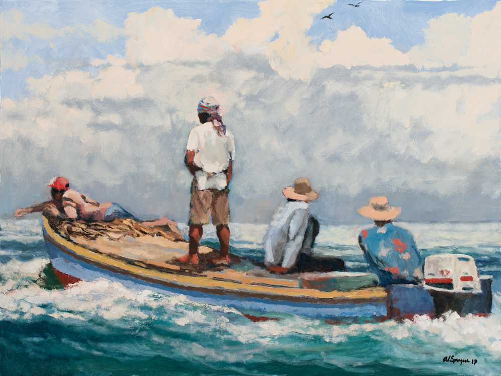 Feeding Dolphins Art | Sprague Art