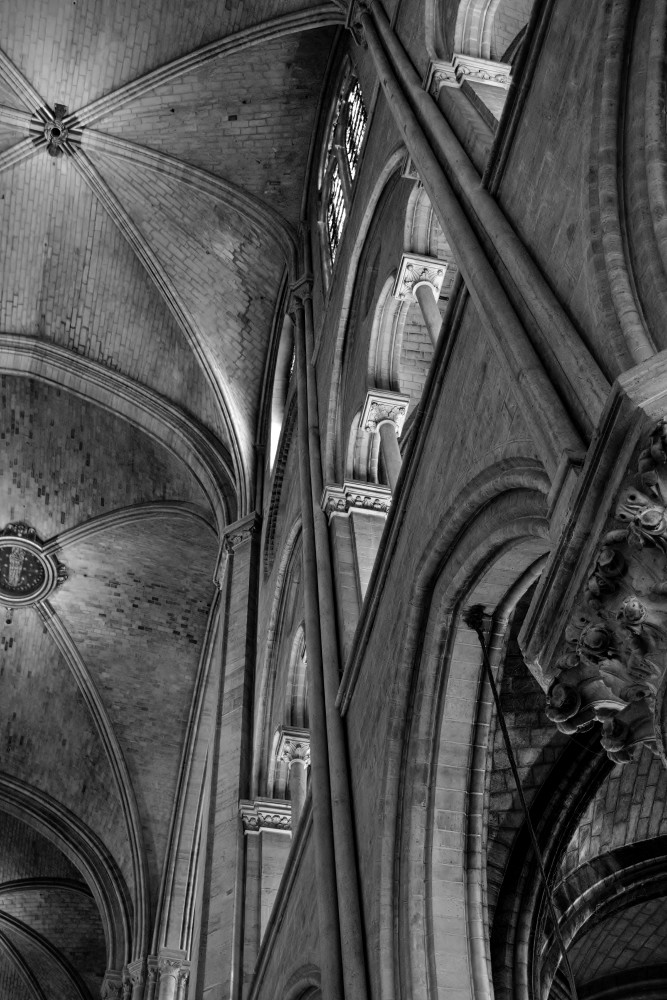 Notre Dame 6 Bw Photography Art | Marcel Photo Studio