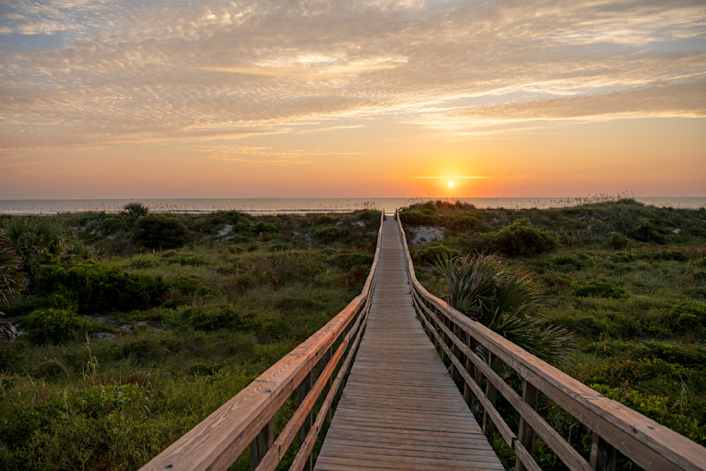 Sunrise Butler Beach Walkover Photography Art | Don Kerner Photography