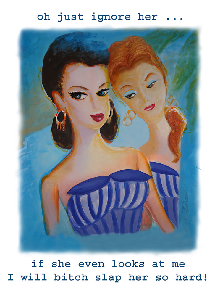 Ignore  Naughty Art | Dada Fine Art