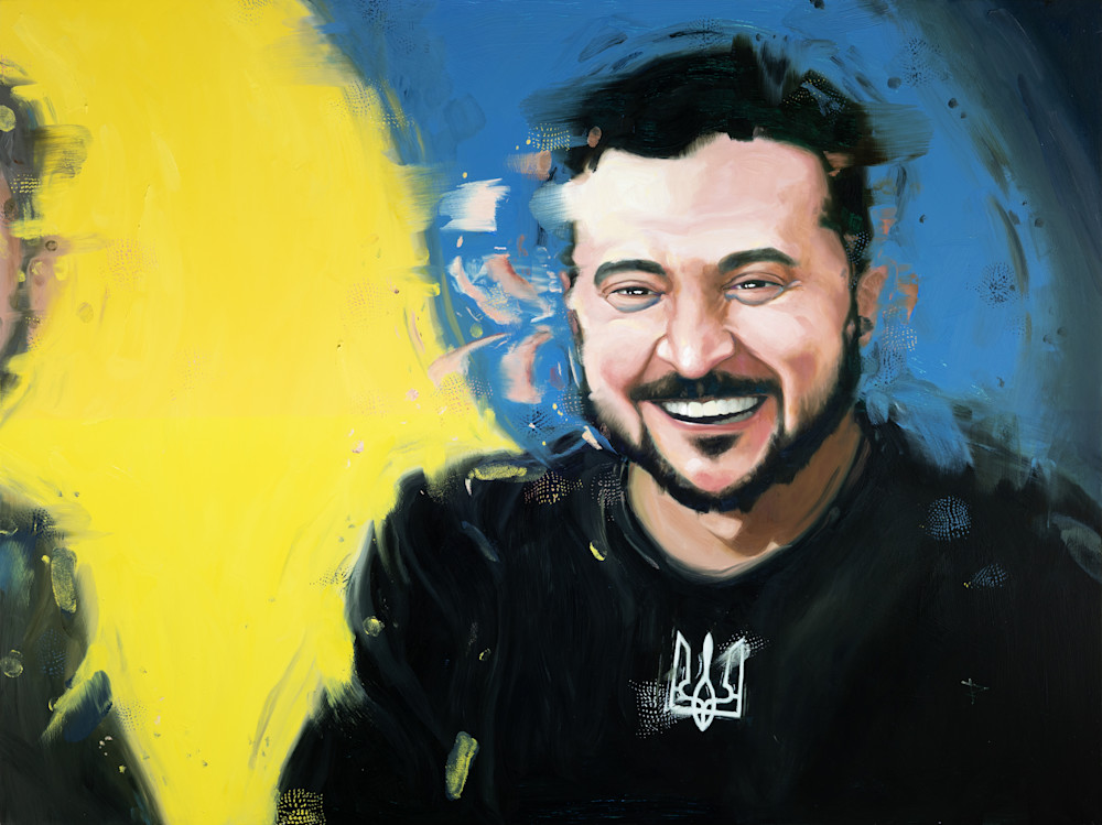 20230327 Volodymyr Zelensky 108 Art | Rich Wilkie inc