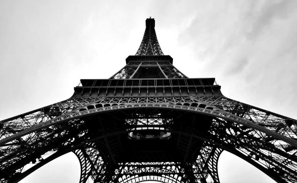 Eiffel 1 Bw Photography Art | Marcel Photo Studio