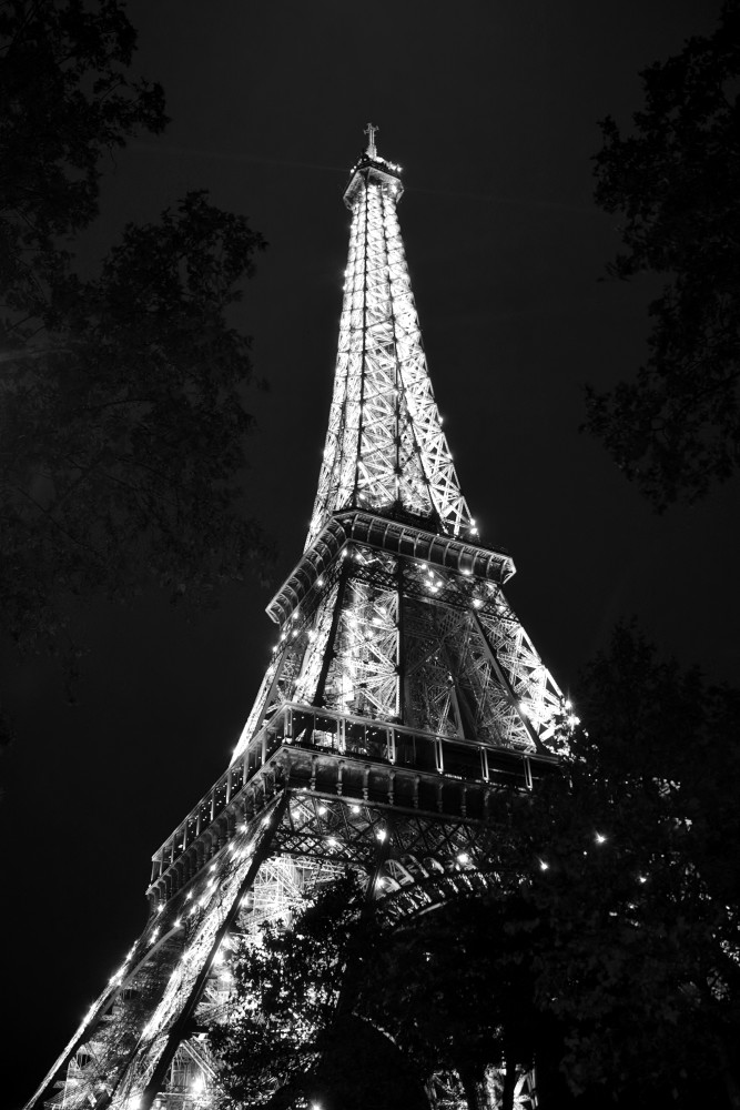 Eiffel 3 Bw Photography Art | Marcel Photo Studio