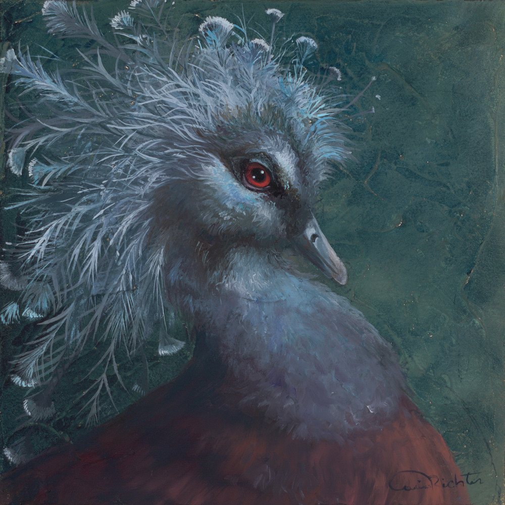 "Discover the Artistry of "Good Hair" by Allison Richter - Elevate Your Space with Fine Art Serenity"