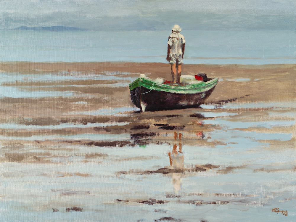 Esperando La Marea (Waiting For The Tide) Art | Sprague Art