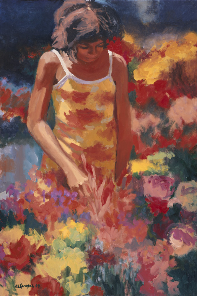 Flower Vendor, 1999 Art | Sprague Art