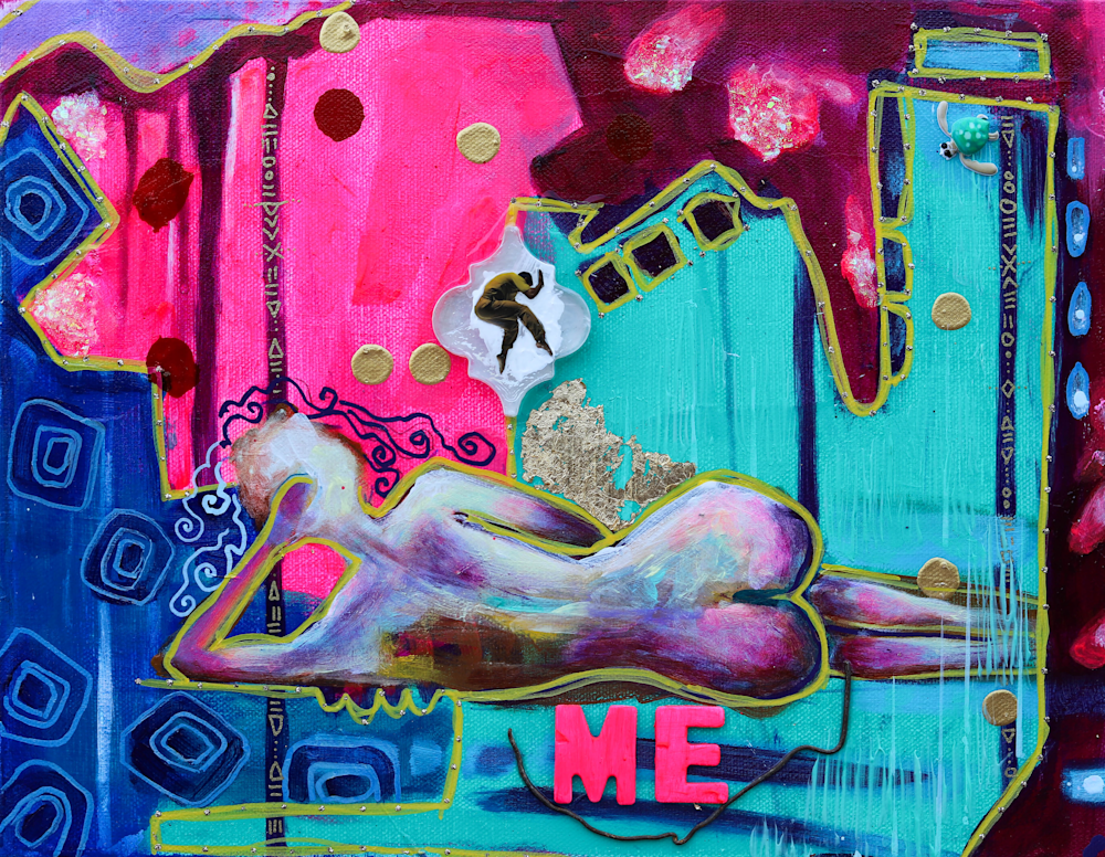 She + Me = Complex Art | Nicole Collie Art