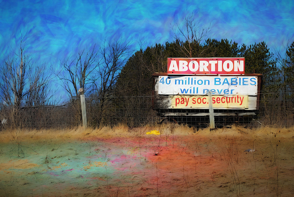 Abortion Socoal Security Photography Art | Joe Weinshel