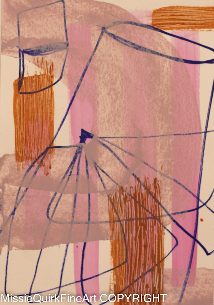 Blush Trumpet Art | Missie Quirk Fine Art