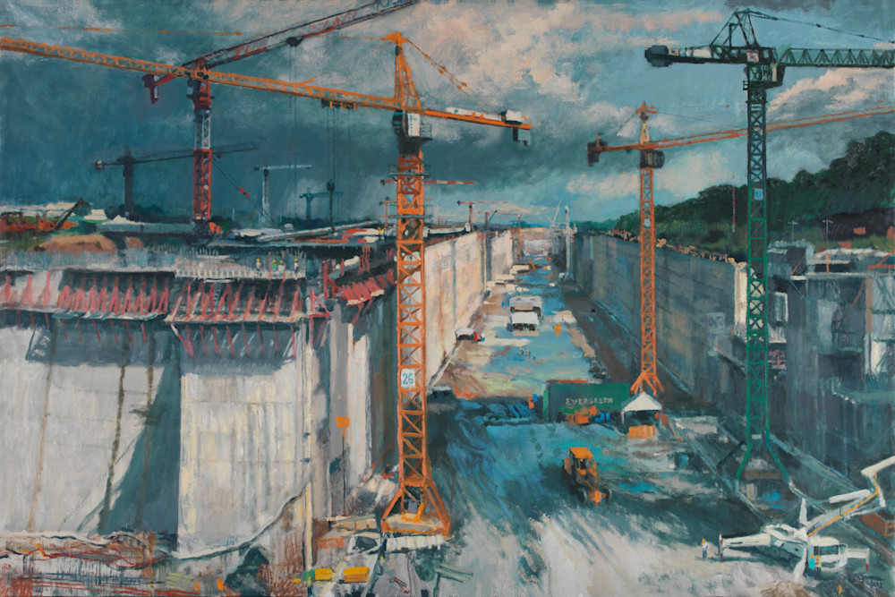 Panama Canal Expansion Art | Sprague Art