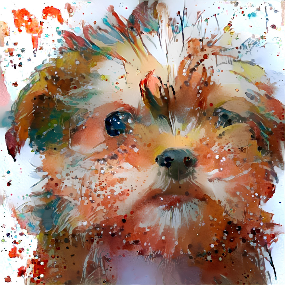 Morkiepuppysplatter Art | MangosArt, LLC