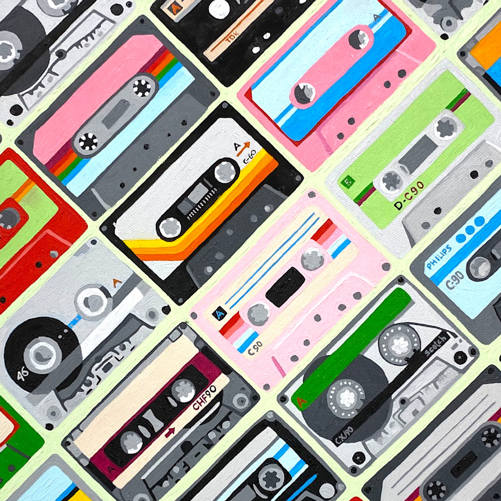 Mixtape Collection Art | Tara Barr Art