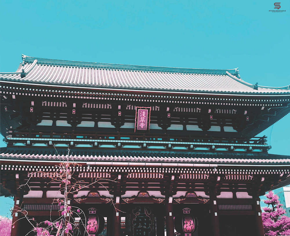 Sensoji (Asakusa Kannon Temple)   Tokyo, Japan  Art | Stone Michaels Books & Prints, LLC