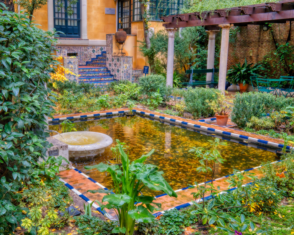 Garden Of The Sorolla Museum, Madrid, Spain, 2022 Photography Art | Tom Stahl Photography
