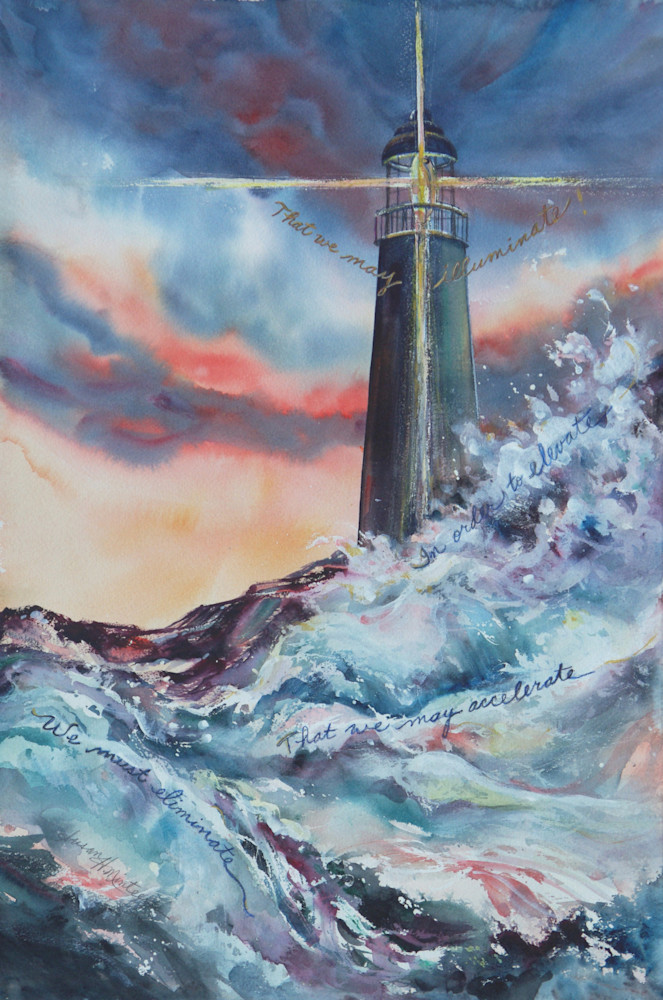 Lighthouse That We May Illuminate Art | Susan Minteer Art