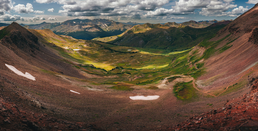 Snowmass Panorama   Snowmass Wilderness, Colorado Photography Art | matthewryanphoto