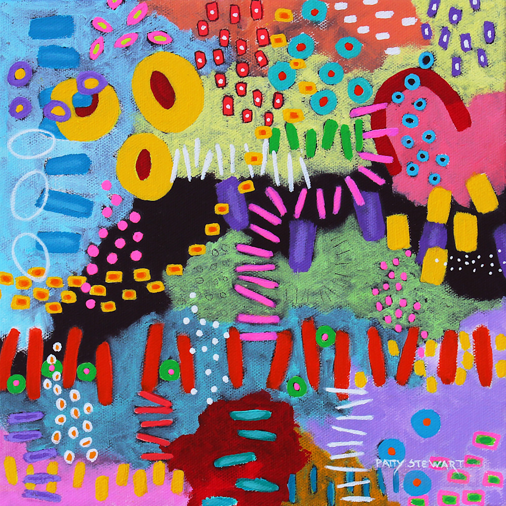 Patio Garden  Art | Patty Stewart Art