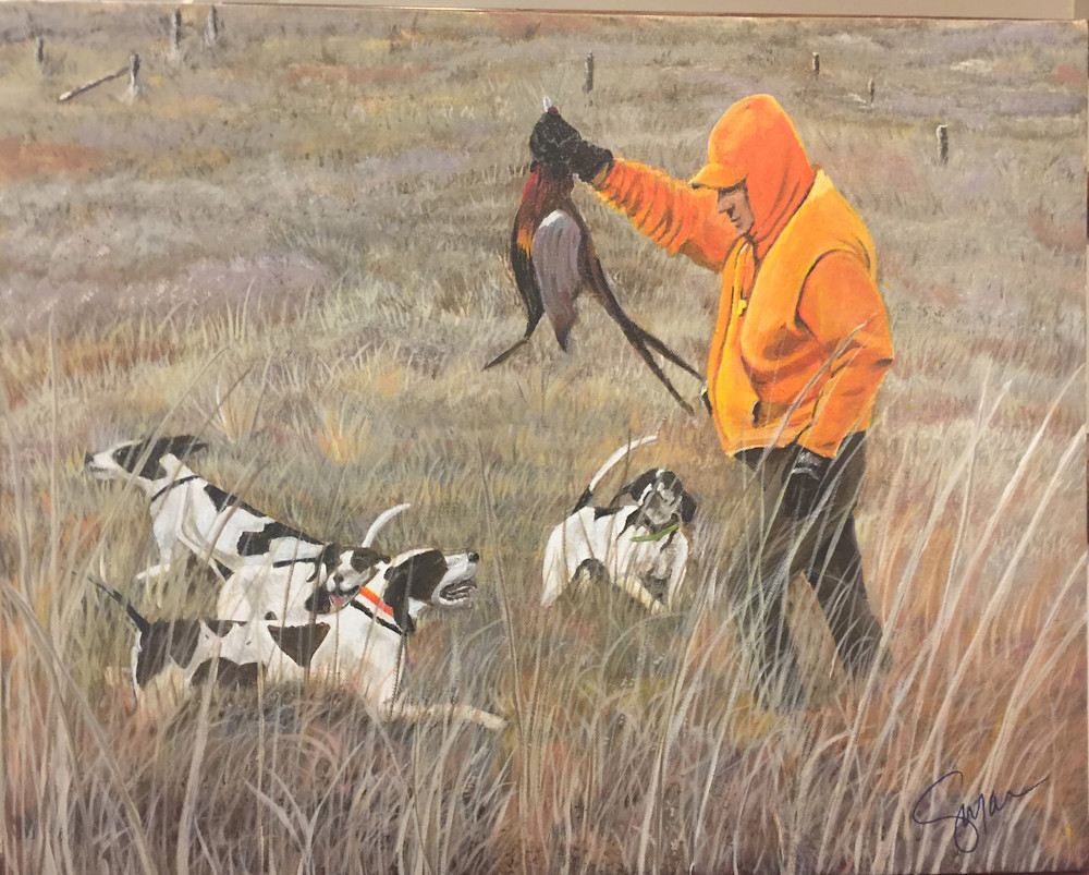 Hunting Pheasant Art | Create HAPPY Now