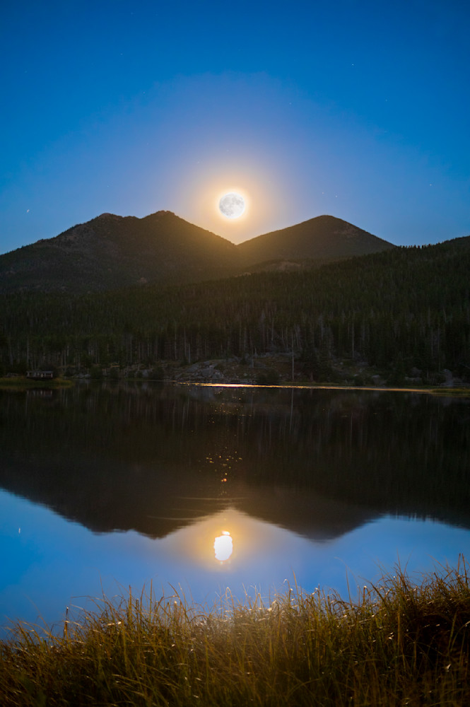 Blue Moons Glow Photography Art | Call of the Mountains Photography