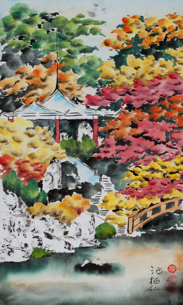 Fall Gazebos Art | Sabra's Art