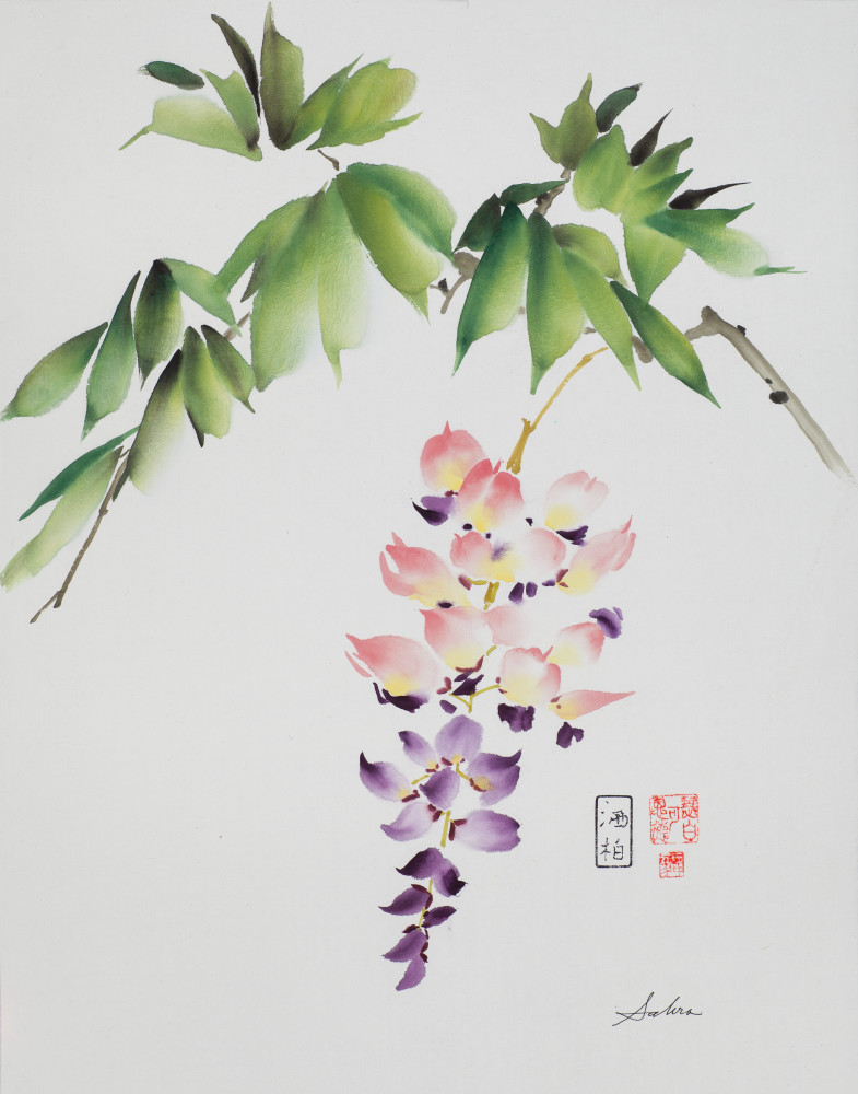 Wisteria Art | Sabra's Art
