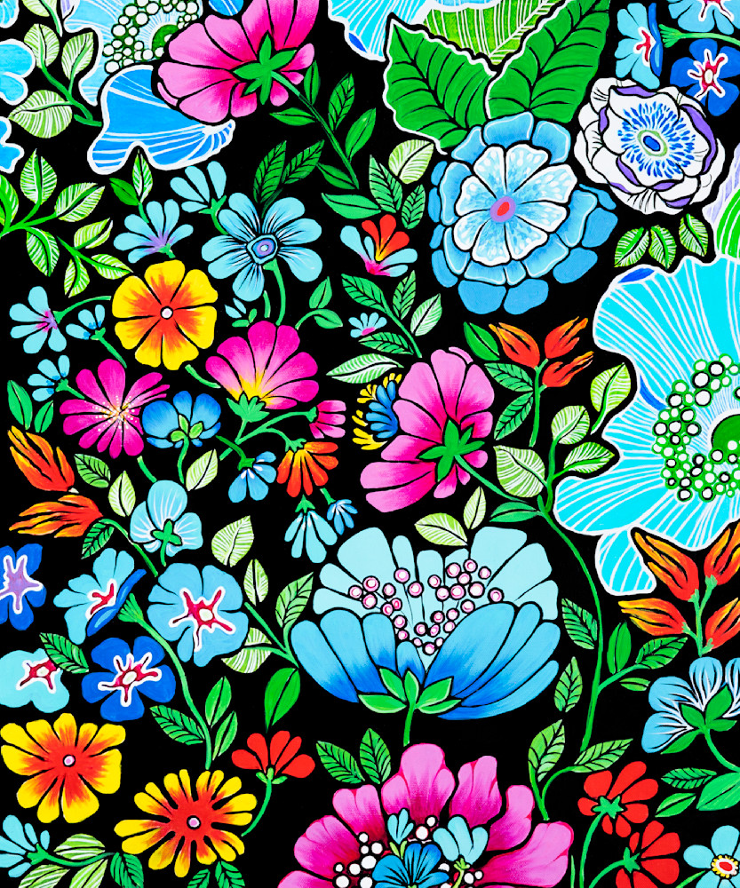 Wall Flower Art | Hava Gurevich Art