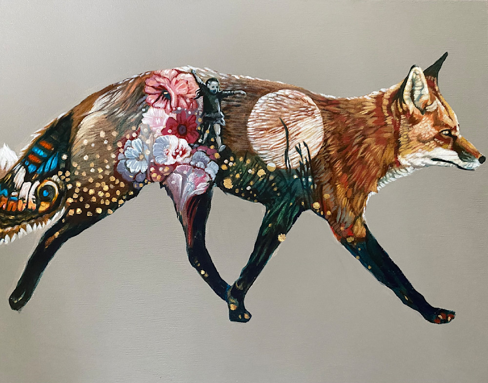 Talitha's Fox Art | Aeron Brown Art