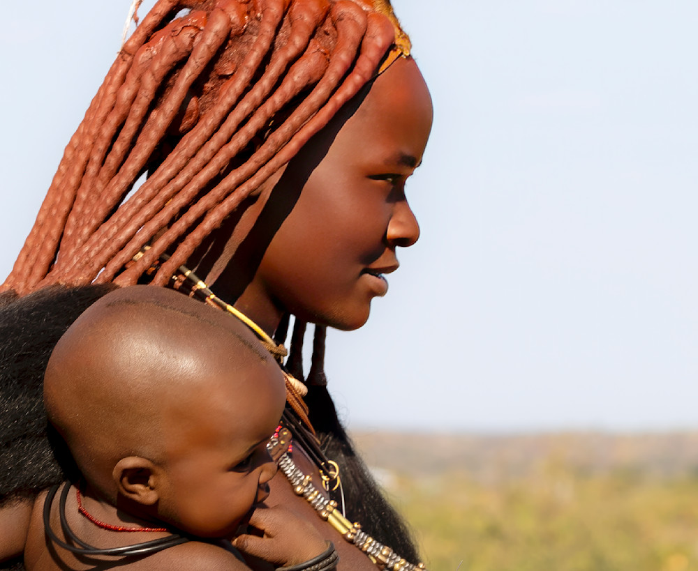 Himba Woman & Child   Namibia Africa Photography Art | Steve Wagner Photography