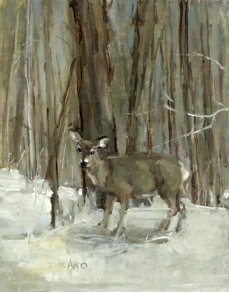 Hunters Ridge Doe Art | Brande Arno Fine Art
