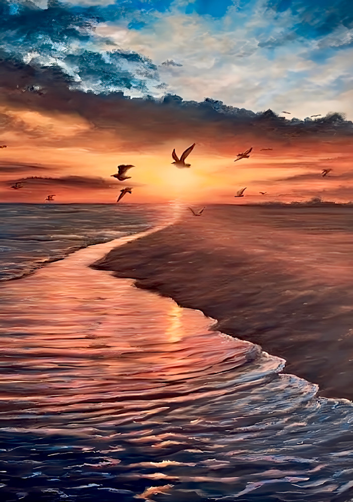 Coastal Symphony By Sunscapes Art