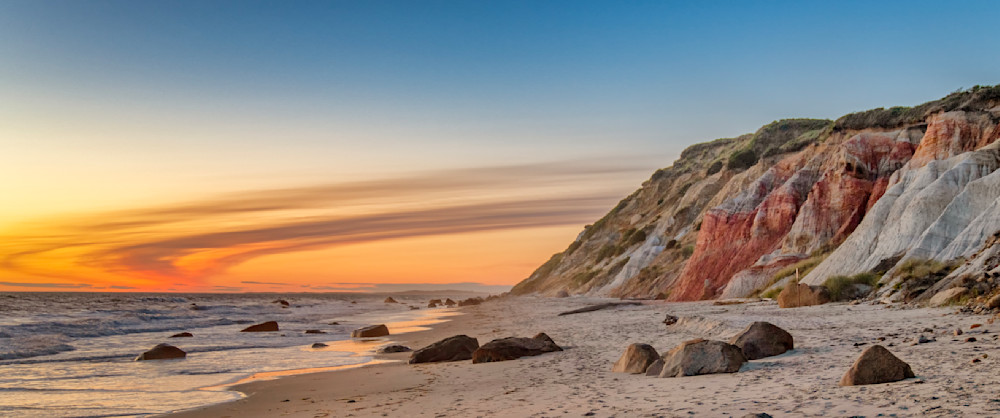 Moshup Beach Panorama Rings Art | Michael Blanchard Inspirational Photography - Crossroads Gallery