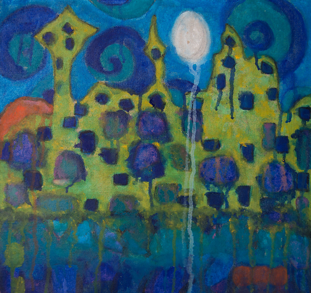 Barcelona Egg In The Sky Art | Norlynne Coar Fine Art
