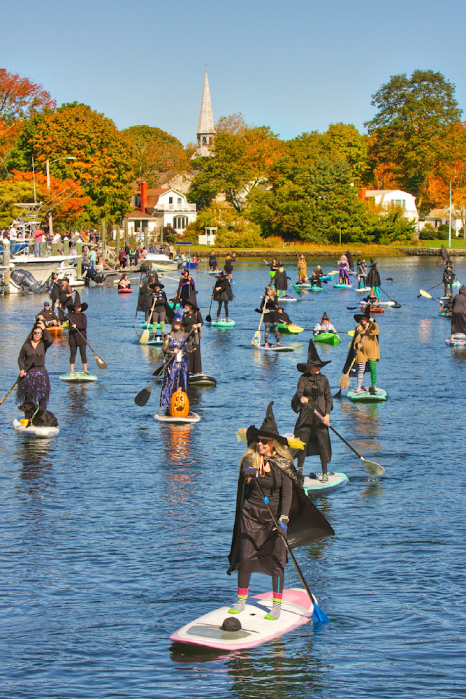 So Rhode Island Cover   October 2023   Witches And Warlock Paddle Photography Art | Jeff Newcum Photography