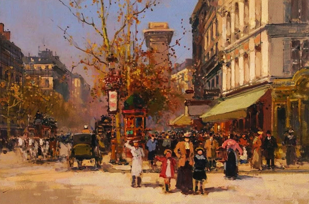 23. Porte Saint Denis Viii Art Reproduction Art | Benjamin Art Etc