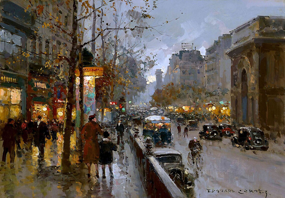 25. Porte Saint Martin 2 Art Reproduction Art | Benjamin Art Etc