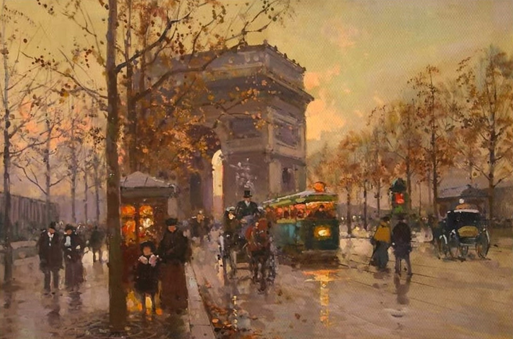 28. Arc De Triomph 4 Art Reproduction Art | Benjamin Art Etc