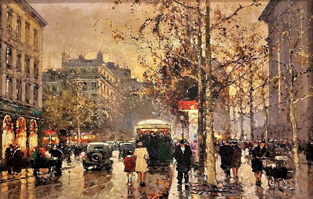 31. Boulevard De La Madeleine 2 Art Reproduction Art | Benjamin Art Etc