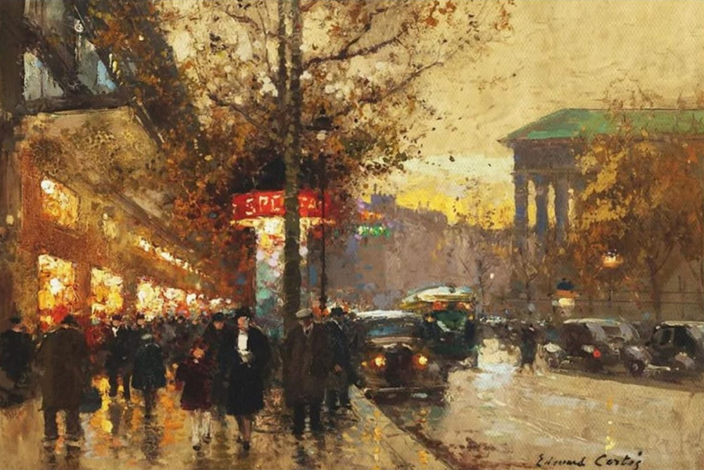 45. Aux Trois Quartiers 51 Art Reproduction Art | Benjamin Art Etc
