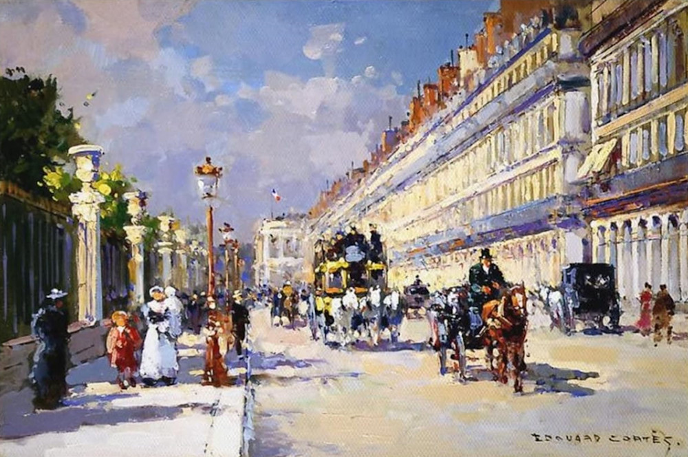 174. Rue De Rivoli 42 Reproduction Art | Benjamin Art Etc