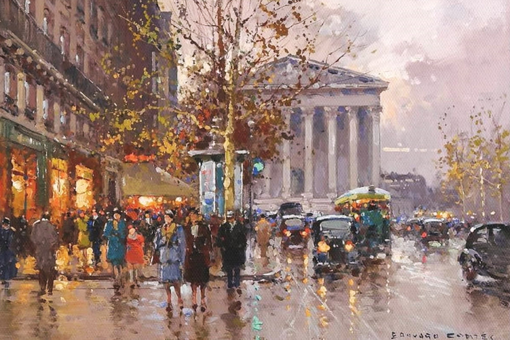 177. Rue Royal Madeleine 22 Reproduction Art | Benjamin Art Etc