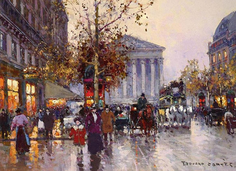 182. Rue Royale Madeleine 11 Reproduction Art | Benjamin Art Etc