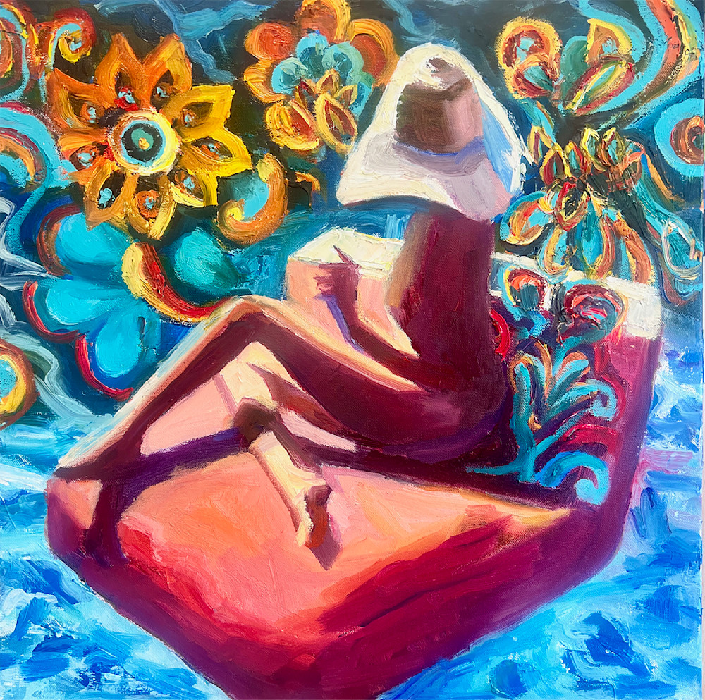Sombrero Float  Art | La Chica Art