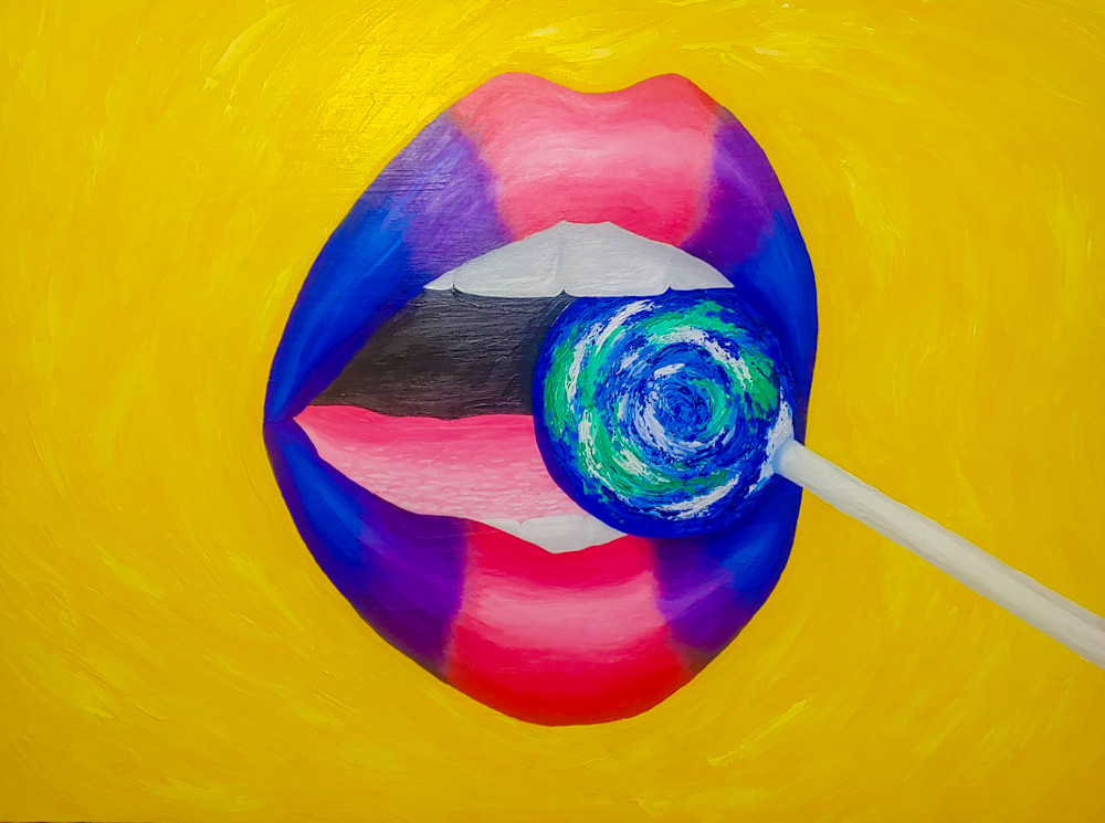 Summertime Lollipop Joy Art | Xavier Goforth