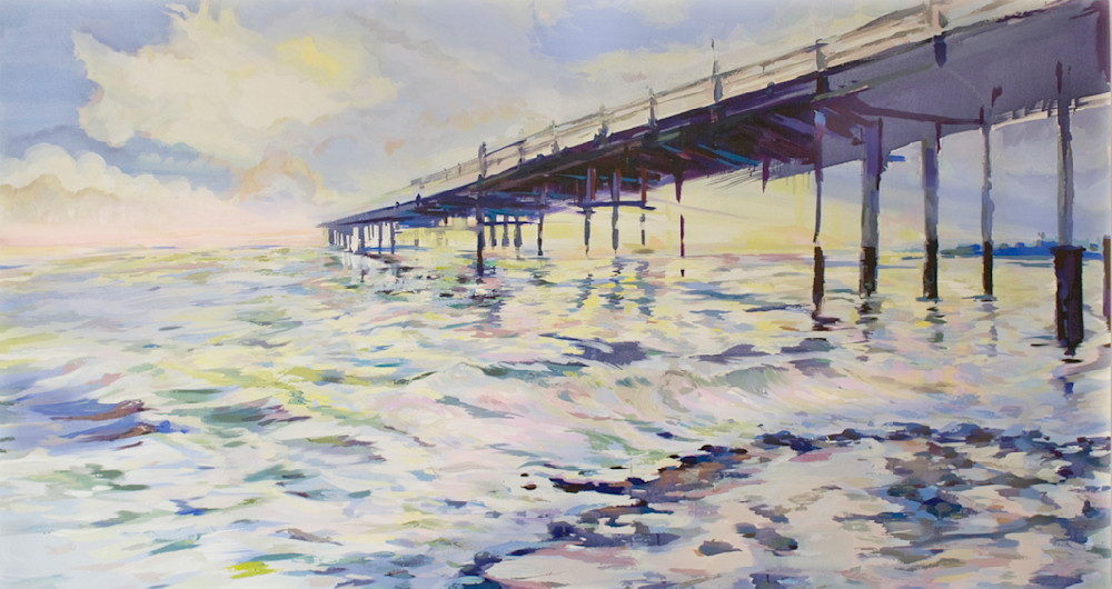 On The Pier Art | Andrea Vargas Fine art