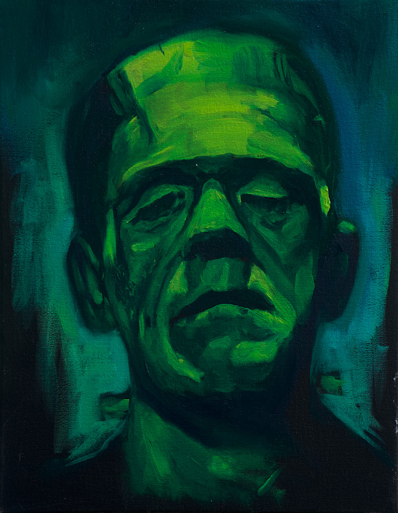 Frankenstein's Monster Art | Schwengler Creative LLC