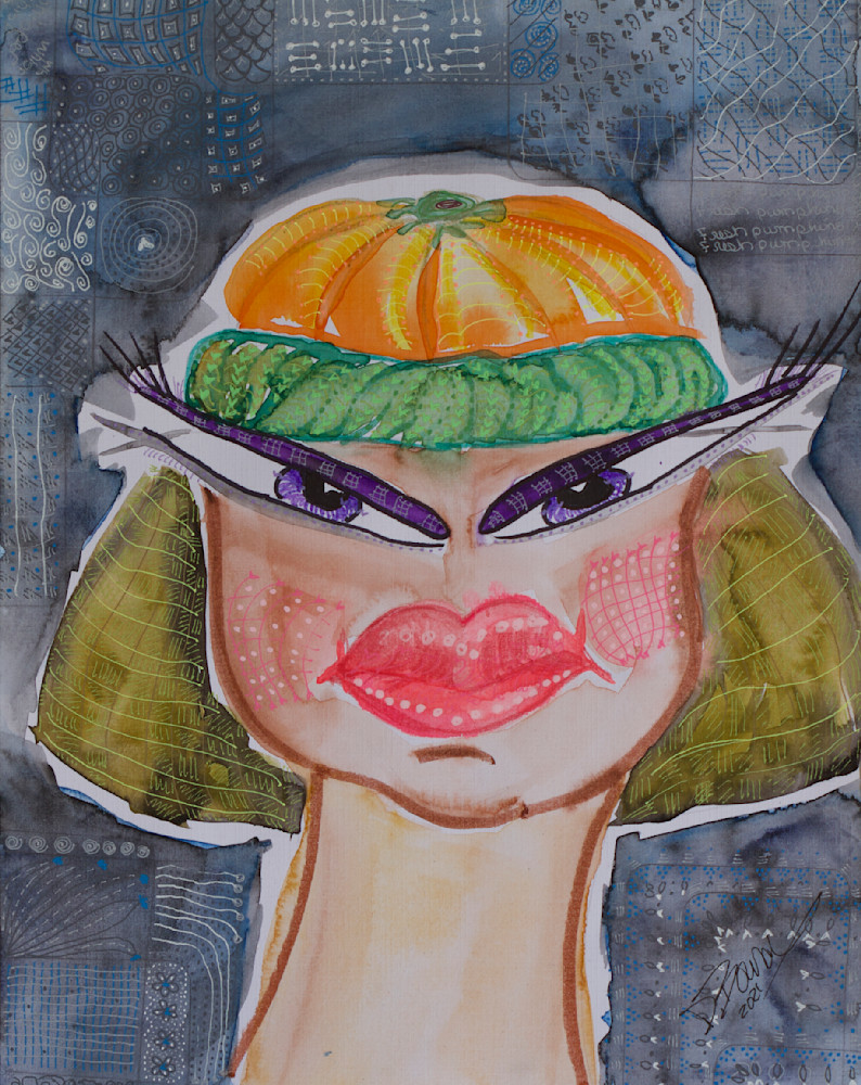 Pumpkin No Latte Art | Diana Bourdier Art