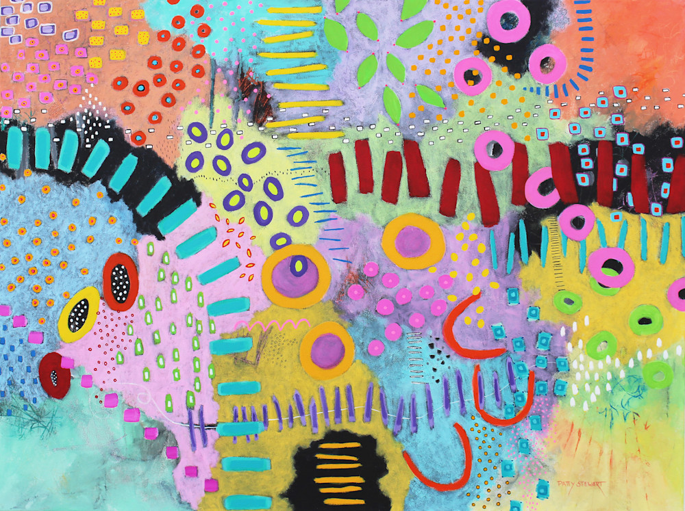 Garden Rhapsody  Art | Patty Stewart Art