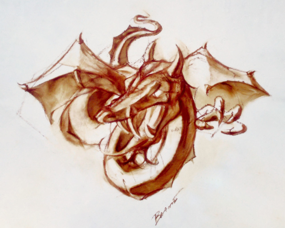 Dragon Horizontal Art | BlaineAnderson.com